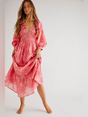 free people after the storm maxi dress Free People | Dresses | Free People After The Storm Maxi Shirtdress Dress  Ivory Floral Size 6
